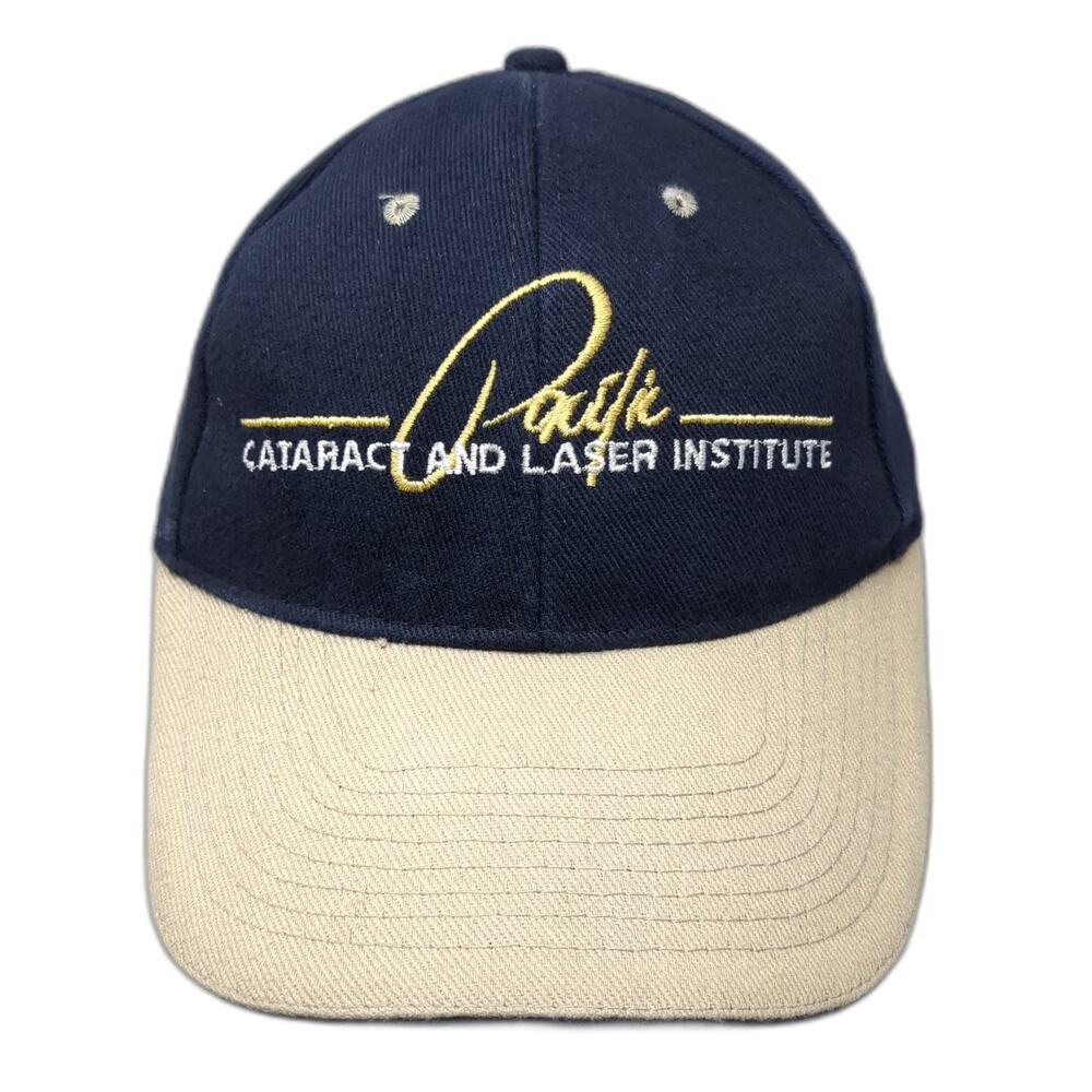Pacific Cataract and Laser Institute Baseball Cap Blue One Size Strapback Hat